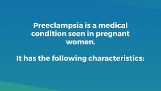 Tell tale signs of pre eclampsia