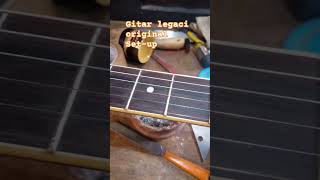 gitar akustik legaci set-up #gitarlokal #ukulele