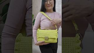 A new video tutorial is already on my channel #crochetbag #crocheting #crochetshoulderbag #diy