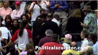 Trump Supporter punches and stomps on protester in Arizona