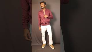 Burgundy Bomber Jacket another versatile jacket for winters