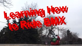 BMX Racer Learns How to Ride Freestyle BMX