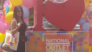 Fuimos al National Outlet Shopping day en Punta Norte