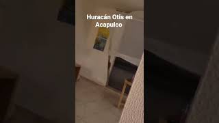 fuerza del huracán Otis en Acapulco