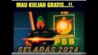 MAU KULIAH GRATIS, PILIH RUKSAMIN - SJAFEI...!?.