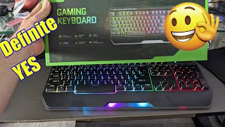 Qwecfly Gaming Keyboard product review - Replacing my mechanical keyboard by Razer Blackwidow elite.