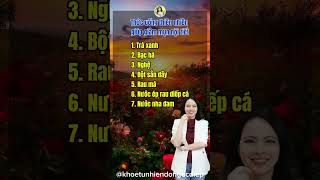 Thức uống thiên nhiên giúp giảm mụn nội tiết#shortvideo #songkhoetunhien #dongocdiep