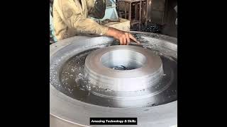 Manufacturing Process of 3Ton Double Helical Gear with Old Scottish Machine