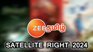 Zee Tamil Satellite Rights 2024 part-1