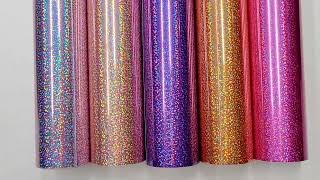 Vinyl Roll Suppliers Laser Sparkle Dots Self Adhesive Vinyl