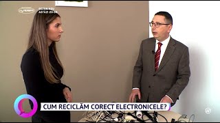 Cum reciclăm corect electronicele (Cristian Pocol la Vorbește Lumea, Pro TV)