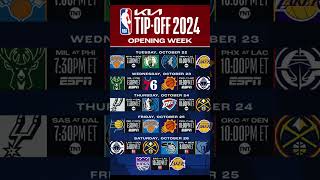 NBA 2024-25 season starts tonight #NBA #nbaseason2024 #76ers #shorts #shortsfeed #fyp