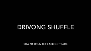 Driving Shuffle SQA N4 Drum Kit Backing Track