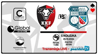 KKF Caffaro Global System Kazimierza Wielka vs GKS Futsal Nowiny - transmisja LIVE