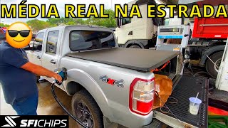 QUAL O CONSUMO DA RANGER 3.0 CHIPADA NA ESTRADA?