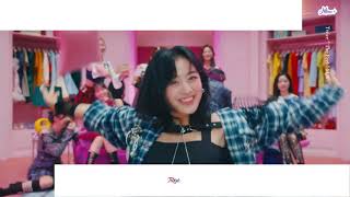 Twice(Jihyo) - The Feel MV (Solo Screen-Time Distribution) Mine