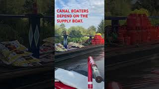 DEPENDING ON THE CANAL FUEL BOAT  #fuel #fueling #canal #canalsafe