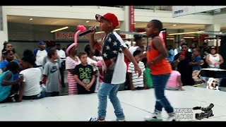 Kay Rackz Performs at Mondawmin Mall