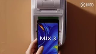 Xiaomi Mi Mix 3 launch date Teaser