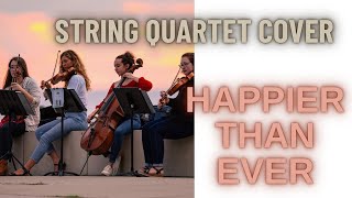 Happier Than Ever string quartet cover