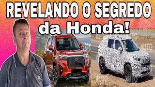 NOVO HONDA WRV O MINI SUV MAIS AGUARDADO DE 2024 JÁ ESTÁ RODANDO NO BRASIL.