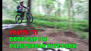 CRASH DROP GAP 3 METER#PALUTUNGAN BIKE PARK