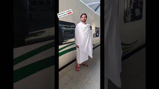 Madinah se Makkah | #shorts #shortsfeed #ytshorts #bullet #train #makkah  #islam #islamicstatus