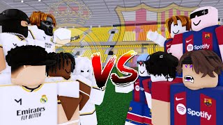 Real Madrid Vs Barcelona | La Liga | ROBLOX