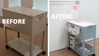 BEFORE and AFTER: Thrifted File Cabinet Makeover from Savers! - Thrift Diving