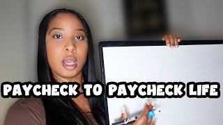 Master your bills:paycheck to paycheck budgeting step by step