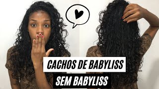 TRANSIÇÃO | Cachos de babyliss SEM babyliss