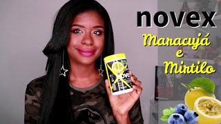 Novex Maracujá e Mirtilo | Cabelos com Guanidina