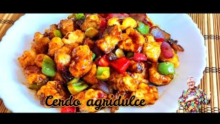 Te gusta la comida china? no puedes dejar de probar este cerdo agridulce//