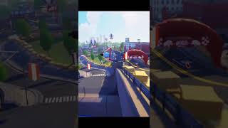 Shopping Cart Racing Game - making the epic bridge jump #gaming #funnyclips