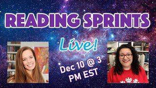 Live Reading Sprints! ✨ come read with us!