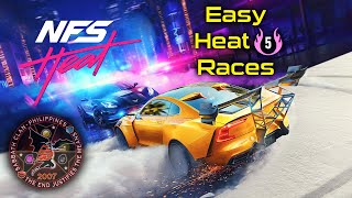 NFS Heat: Easy Heat 5 Night Races to Unlock Ultimate Parts – Uncut