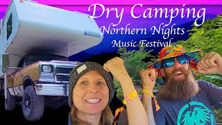 Boondocking Our First Festival | Truck Camper Vlog | RV Life | DestinatioNow S.5 Ep.117