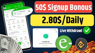 😲 50$ Signup Bonous 💰 2.80$ Daily Withdrawl 💸 New Binance,Esewa Earning Website 2024