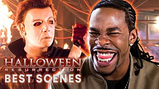 HALLOWEEN: RESURRECTION | The BEST OF Busta Rhymes VS Michael Myers (2002)