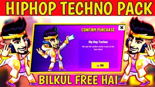 I PURCHASED  HIPHOP TECHNO IN BATTLE STAR || BATTLE STARS TECHNO CHARACTER  SKIN GAMEPLAY