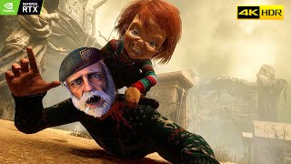 William "Bill" Overbeck VS Chucky Dead by Daylight Gameplay (PC UHD) [4K60FPS]