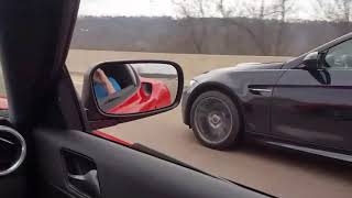 2017 Lotus Evora 400 vs 2010 BMW M3 Convertible Roll Race