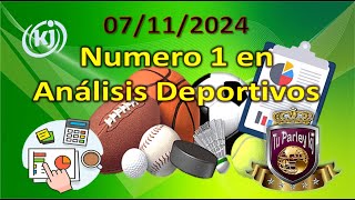 Datos deportivos KJ El Sultan 👑, Pronosticos de Fútbol, NFL, NBA, MLB y HOCKEY 07-11-2024 ⚽️🏀 ✨