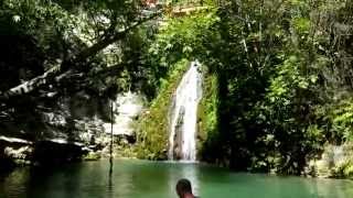 Adonis waterfalls jump, Paphos, Cyprus