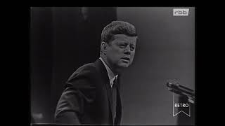 rbb Retro - Berliner Abendschau: Pressekonferenz mit John F. Kennedy 1961