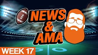 Fantasy Football News & AMA - Week 17 (2022)