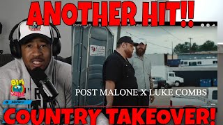 REACTING To Post Malone ft. Luke Combs - Guy For That (Official Music Video)