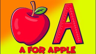 ABC phonics | Phonics song for toddlers | A is For Apple a a Apple ​⁠@Childrenlandmsf