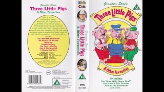 Grandpa Stan's Three Little Pigs and Other Favourites (1992 UK VHS)