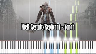 NieR Gestalt/Replicant - Yonah - Piano Tutorial - Synthesia